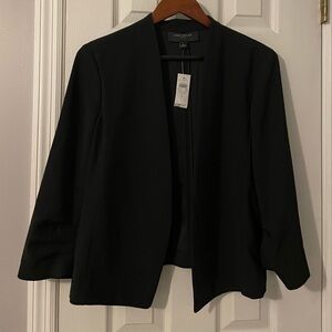 Women’s black waist length light weight blazer - size L - Ann Taylor Factory